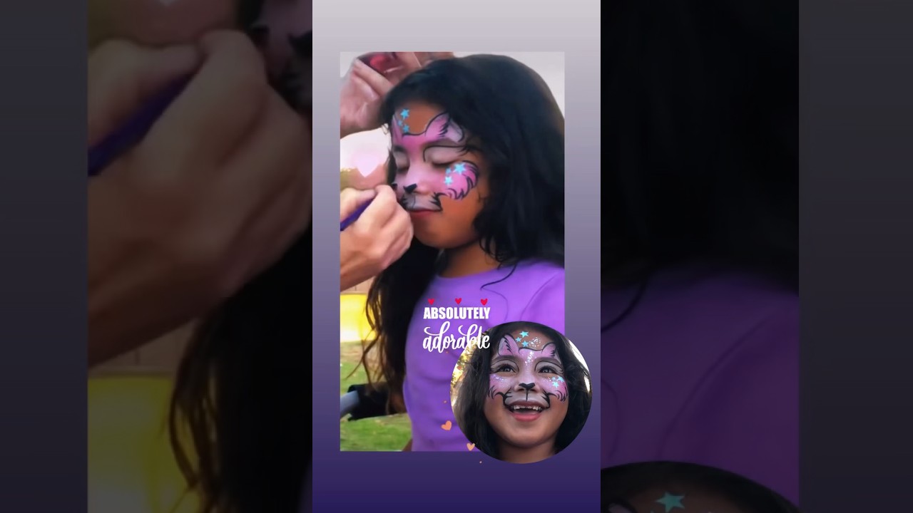 Promotional video thumbnail 1 for Happy Hearts Face Painting