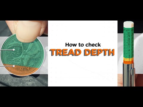 How to check Tread Depth