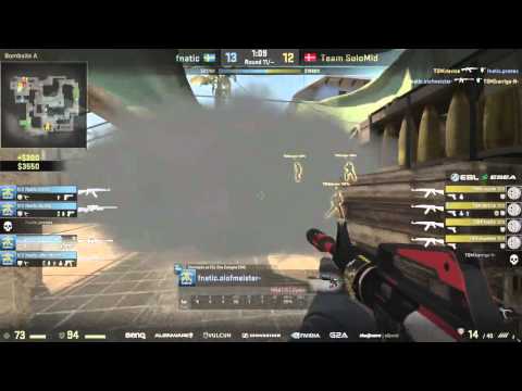 Olof double kill then FAIL! - ESL ESEA EU Pro League - Group Match Fnatic vs TSM