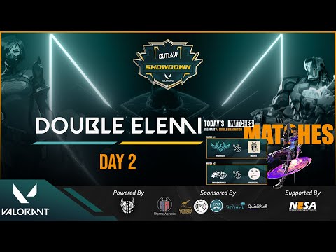 OUTLAW VALORANT SHOWDOWN – DOUBLE ELIMINATION STAGE 🔥 DAY 2