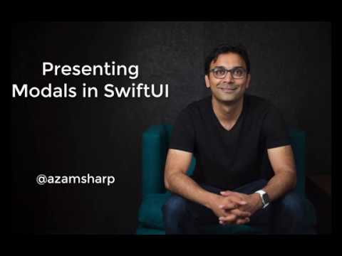 Presenting Modals in SwiftUI