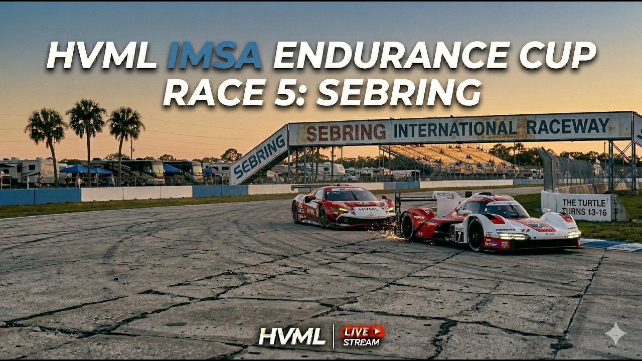 HVML Imsa Endurance Cup | Race 5: Sebring