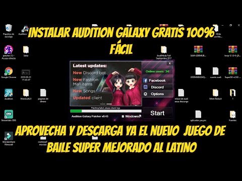 Como Instalar AUDITION GALAXY // FÁCIL 2019