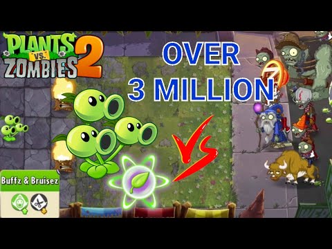 Plants vs. Zombies 2 | Arena Season 43 Week 230: Threepeater Boosterama, Over 3 Million