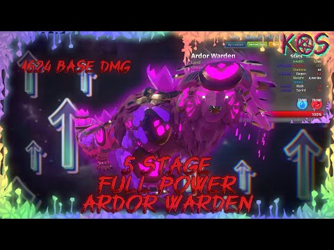 Ardor Warden | 5 Stage | Full Power | Creatures of Sonaria
