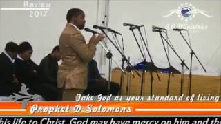 Prophecy On Lundi's Death by Prophet D Solomons