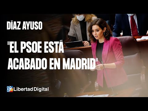 Ayuso, tras conocer que Sanidad ha omitido datos clave de la pandemia: "El PSOE está acabado en Madrid" - Libertad Digital