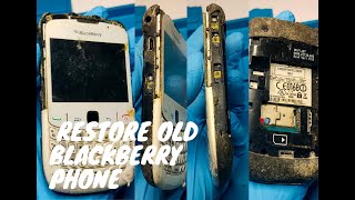 Old blackberry phone restoration | old phone restoration | Restoring blackberry gemini 8520
