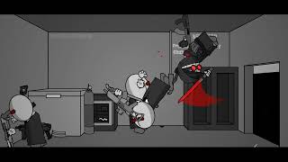 Madness Combat 7 scene - Thing to mitigate the boredom.