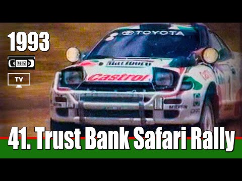 41. Trust Bank Safari Rally Telesport 1993   - RallyeShop.hu
