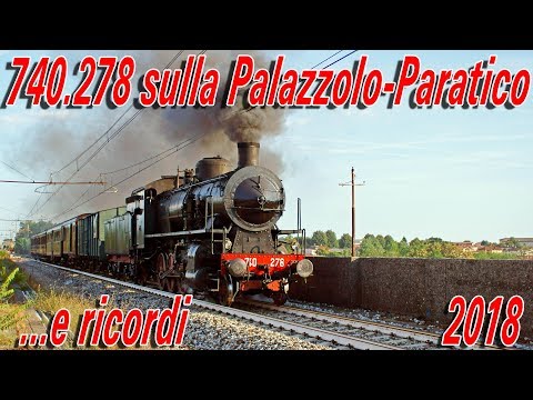 740.278 sulla Palazzolo-Paratico ...e ricordi della stazione.