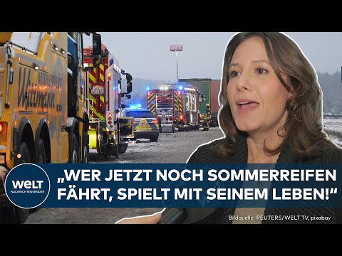 DEUTSCHLAND: Lebensgefahr auf glatter Straße – ADAC warnt: „Der Winter schlägt jetzt zu!“