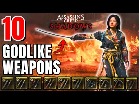 Assassin’s Creed Shadows – NAOE’S 10 BEST WEAPONS and How To Get Them!