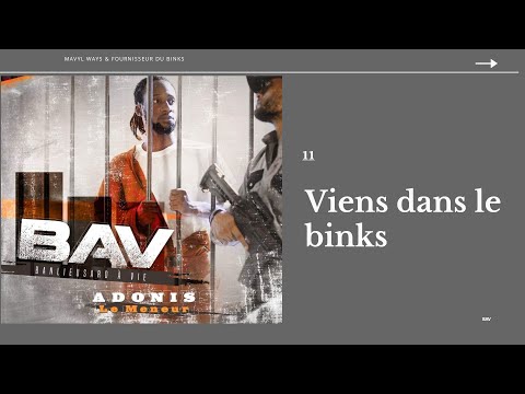 Adonis LeMeneur - Viens dans le binks (Audio Officiel)