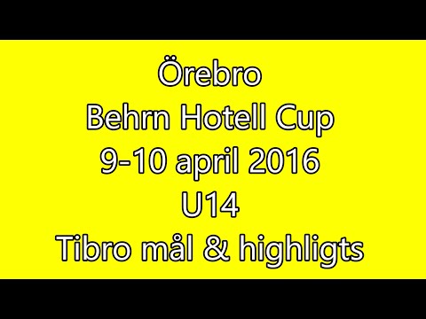Tibro IK Highlights - Örebro Behrn Hotell cup