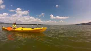 preview picture of video 'GoPro Hero: SeaBird Discovery Kayak and RTM Ocean Duo kayak - Oravská priehrada'