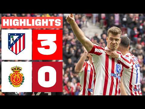ATLÉTICO DE MADRID 3 - 0 RCD MALLORCA | HIGHLIGHTS LALIGA EA SPORTS