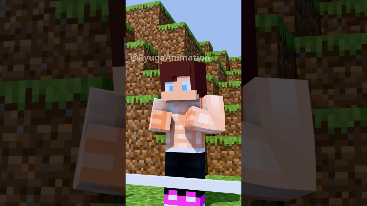 🐢Help Mikey Muscle Challenge!💪 - MAIZEN Minecraft Animation #shorts