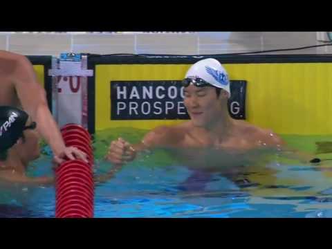 Men's 400m Freestyle FINAL Pan Pacs 2014 (English Commentary)