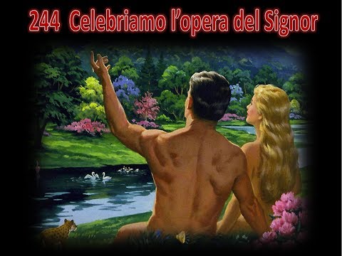 244  CELEBRIAMO L'OPERA DEL SIGNOR - KARAOKE