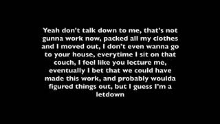 NF-   Let You Down Lyrics