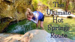 The Ultimate Hot Spring Route You Can DRIVE! (S2D2 Bikepacking)
