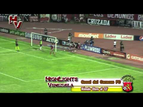 Highlights J5 Reprogramada.  Torneo Apertura.  Caracas FC Vs Aragua FC