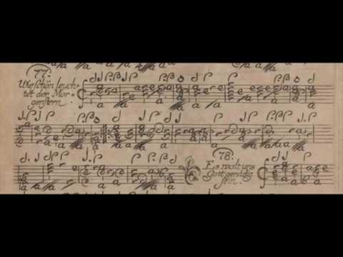 Esaias Reusner . Wie schön leuchtet der Morgenstern . Sven Schwannberger