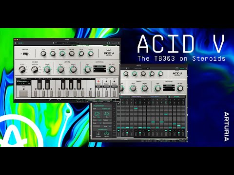 Arturia ACID V - TB-303 on STEROIDS! Demo |No Talking| @ArturiaOfficial
