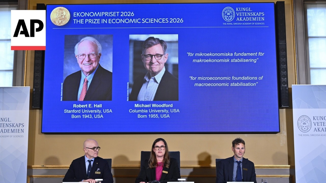 Video: Hall and Woodford win Nobel for microeconomic models of economic stabilization