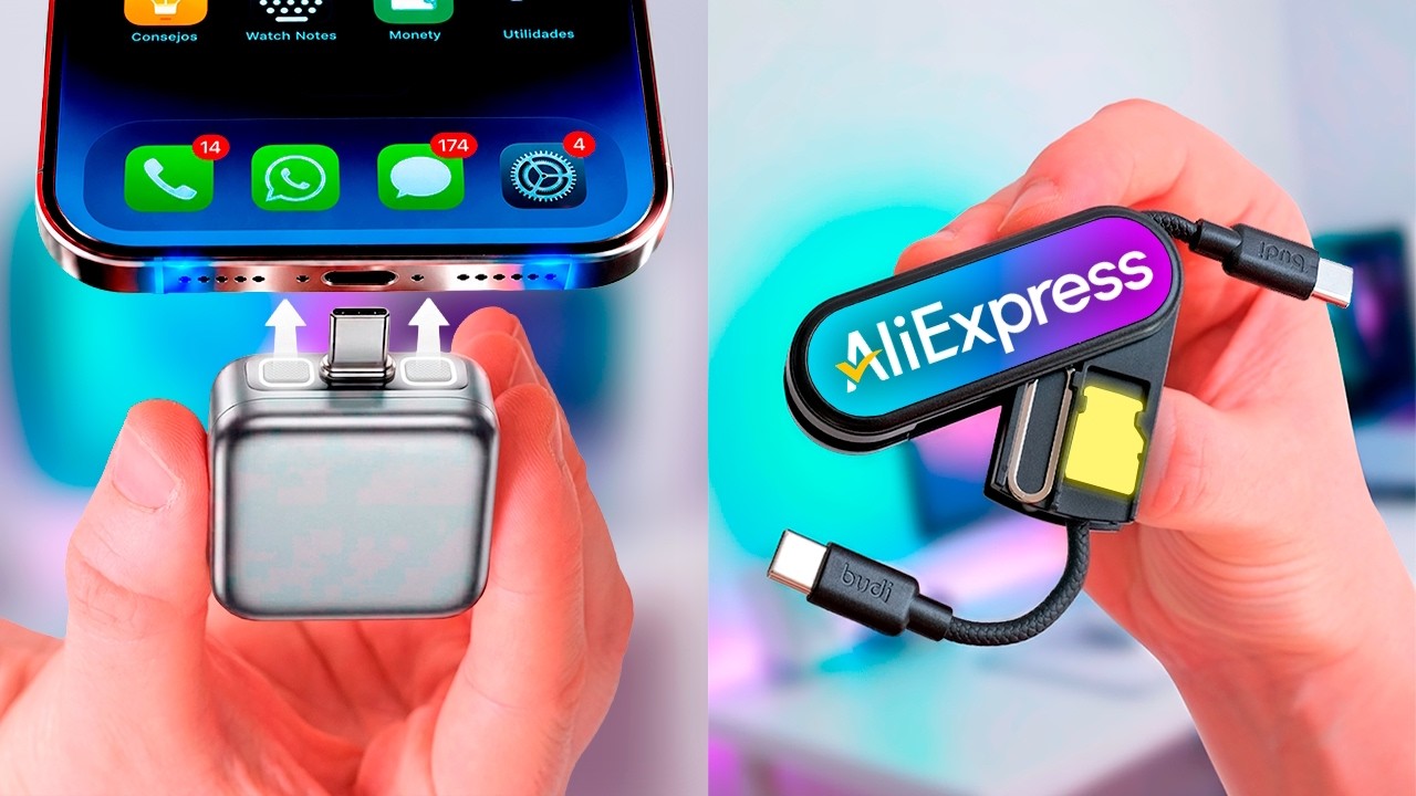 8 COSAS BARATAS y MUY ÚTILES en ALIEXPRESS 🔥