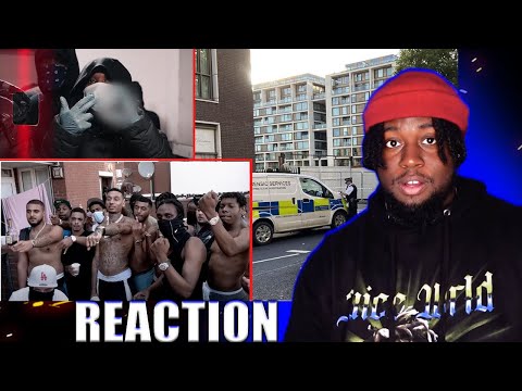 American Reacts To The Deadly War in North-West London - HRB vs SSK
