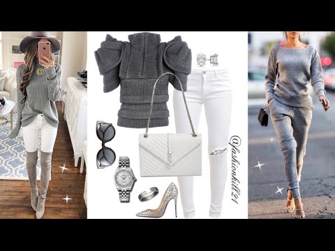 TENDENCIAS INVIERNO 2022 || MODA 2022 Mujer | OUTFITS DE MODA OTOÑO INVIERNO 2022