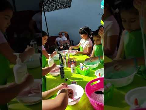 Ideas y decoración para la fiesta de Tematica Fiesta Infantil Slime
