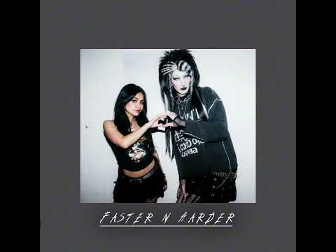 faster n harder ~ 6arelyhuman w/ tara yummy ~ sped up+reverb