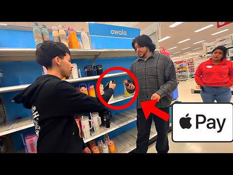 Stealing Money With Apple Pay Prank