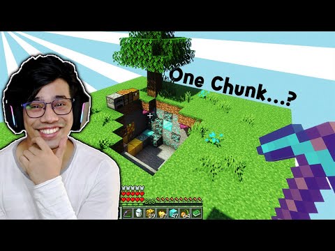 Anshu Bisht - Beating Minecraft But You Can Only See One Chunk