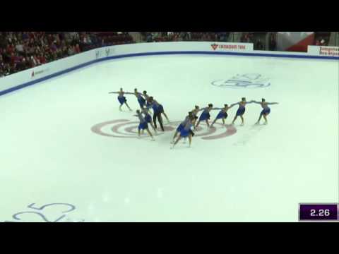 Team France SP - ISU World Junior Synchronized Skating Championships ® 2017