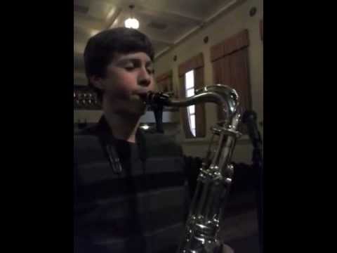 Thumbnail for Michael Henderson Supports Music in Schools, Teen Sax Rehearsal by Eli Fontaine
