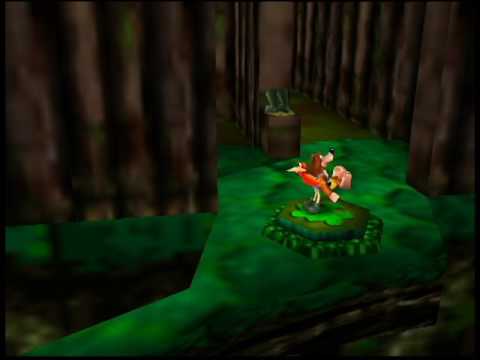 Banjo Kazooie Bubble Gloop Swamp Timed Jiggy Near Mumbo's Shack
