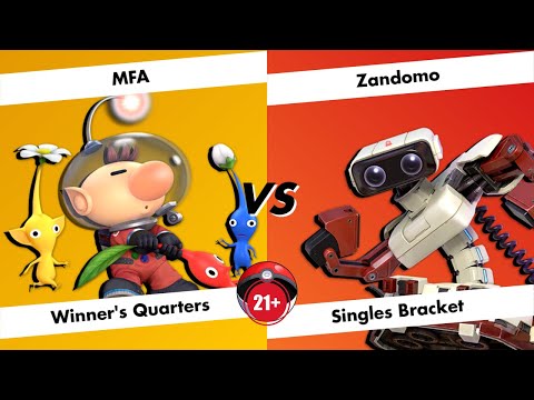 Central Colosseum 21 - Winner's Quarters - MFA (Captain Falcon, Olimar) vs Zandomo (R.O.B)