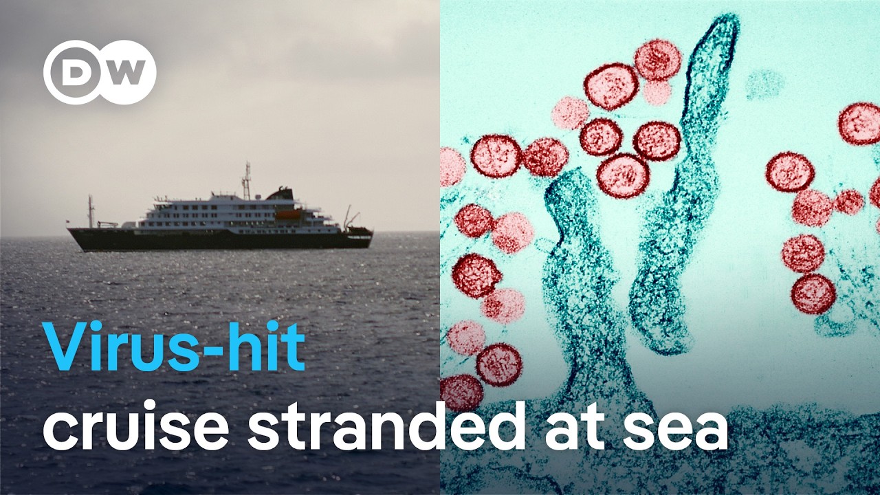Passengers isolating on cruise ship stranded in the Atlantic over suspected hantavirus | DW News