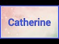 Catherine | Name Origin Meaning