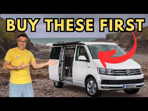 ESSENTIAL Campervan Accessories to Begin Van Life in 2024