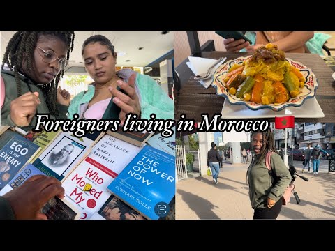 Life of a Liberian Girl living in Morocco vlog 🇲🇦 / feeling sick, Eating Moroccan Couscous