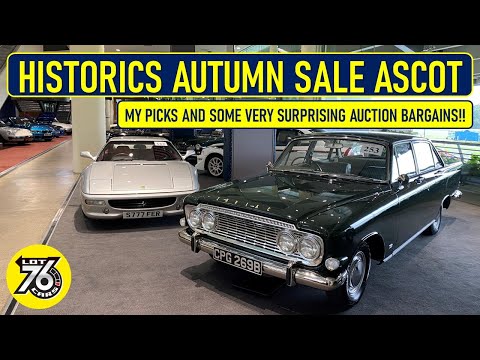 Historics Classic Car Auction Ascot - My Picks and Sale Results!