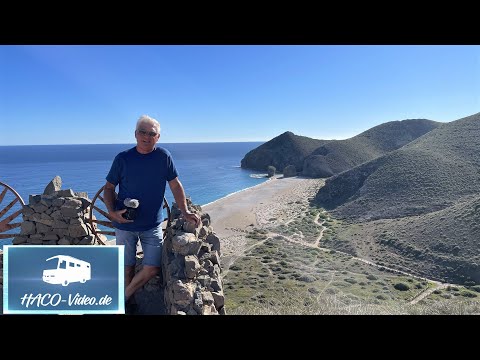 Badebucht mit Stellplatz!  # 7  Playa de los Muertos-Andalusien-Spanien!