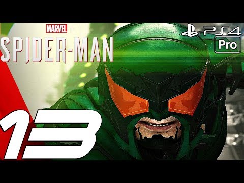 SPIDER-MAN PS4 - Gameplay Walkthrough Part 13 - Rhino & Scorpion Boss Fight (PS4 PRO)