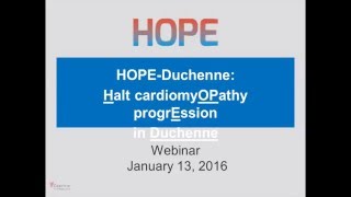 HOPE-Duchenne Trial - Capricor Therapeutics (January 2016)