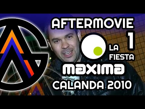 FIESTA MAXIMA FM en CALANDA con Miguel Ángel Roca y Agus Loscer (1de3) 📹 by Abdul Grau 【2010】